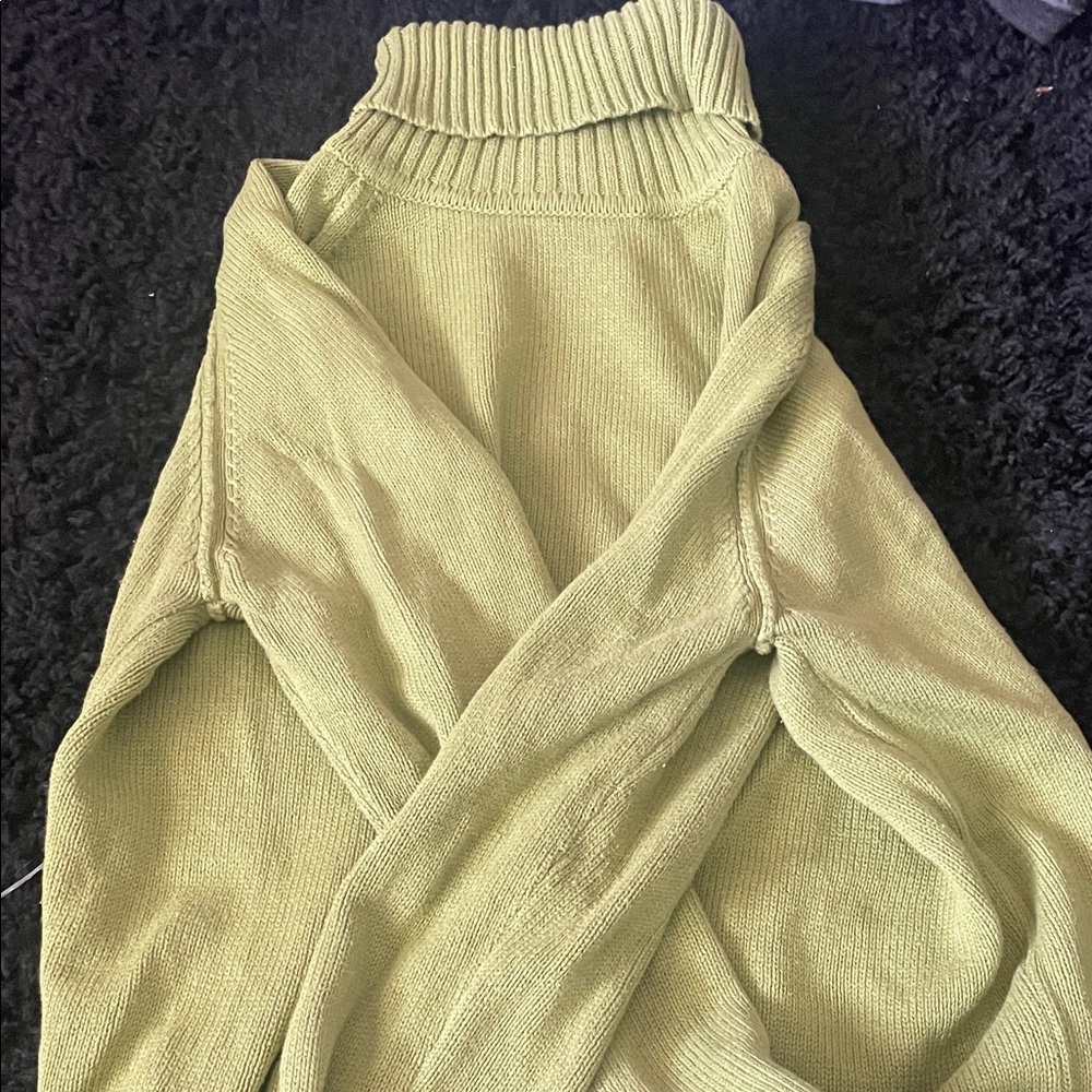 Olive Green Women's Sweater